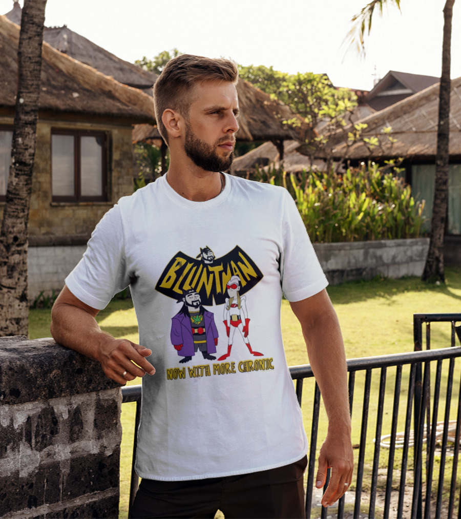 BLUNTMAN Now With More Chronic Jay And Silent Bob T-Shirt