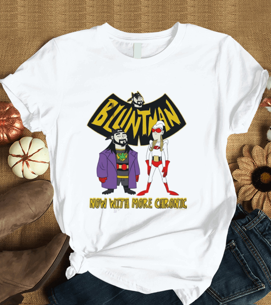 BLUNTMAN Now With More Chronic Jay And Silent Bob T-Shirt