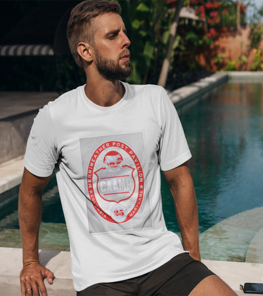 Merriweather Post Pavilion CAAMP July 25 2026 Columbia Maryland Event T-Shirt