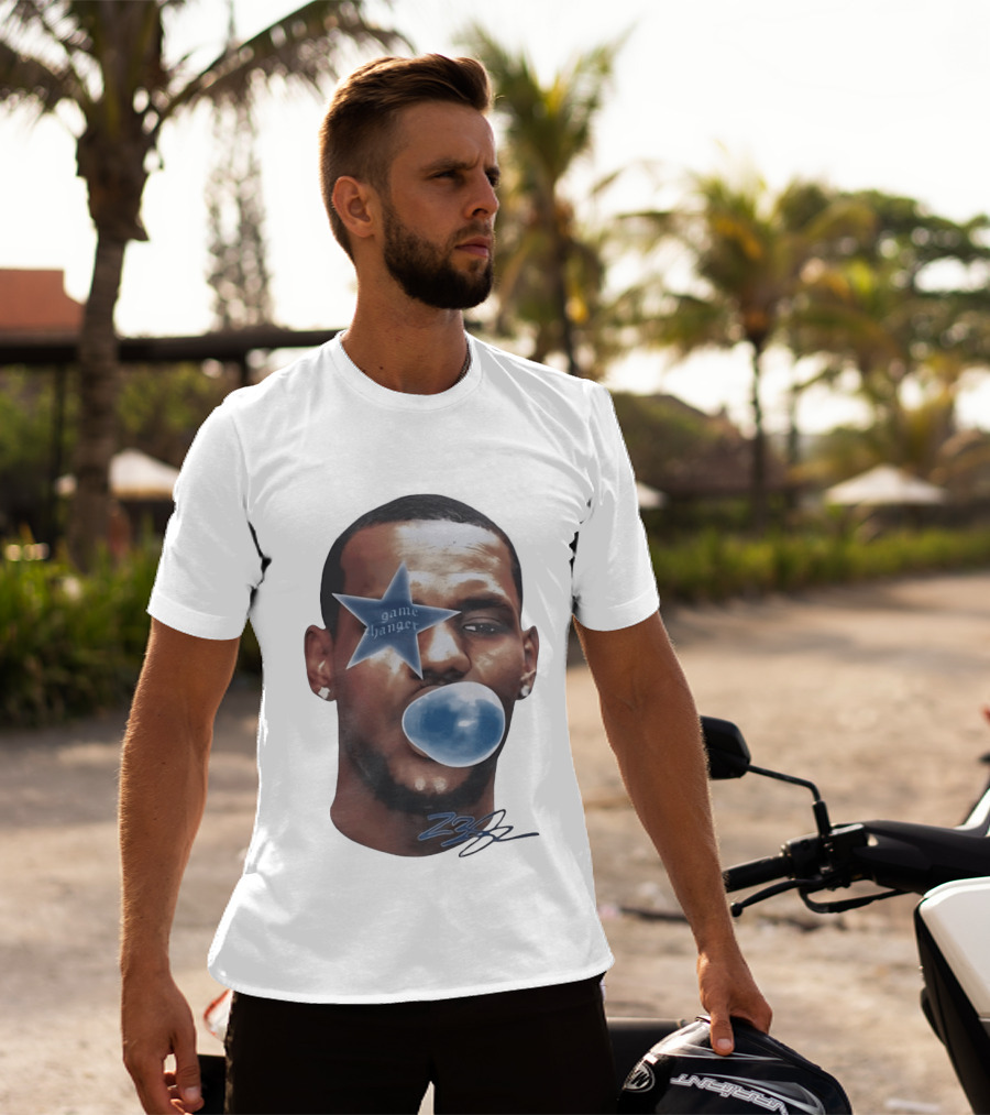 LeBron James Game Changer Star Blue Bubble 23 T-Shirt