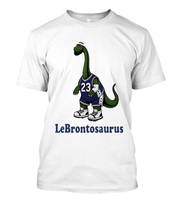 Lebrontosaurus 23 Basketball Dinosaur Philadelphia 76ers Lebron James T-Shirt