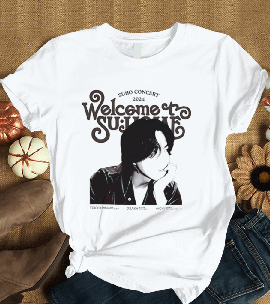 SUHO Concert 2024 Welcome To Su Home Tokyo Osaka Aichi Tour T-Shirt