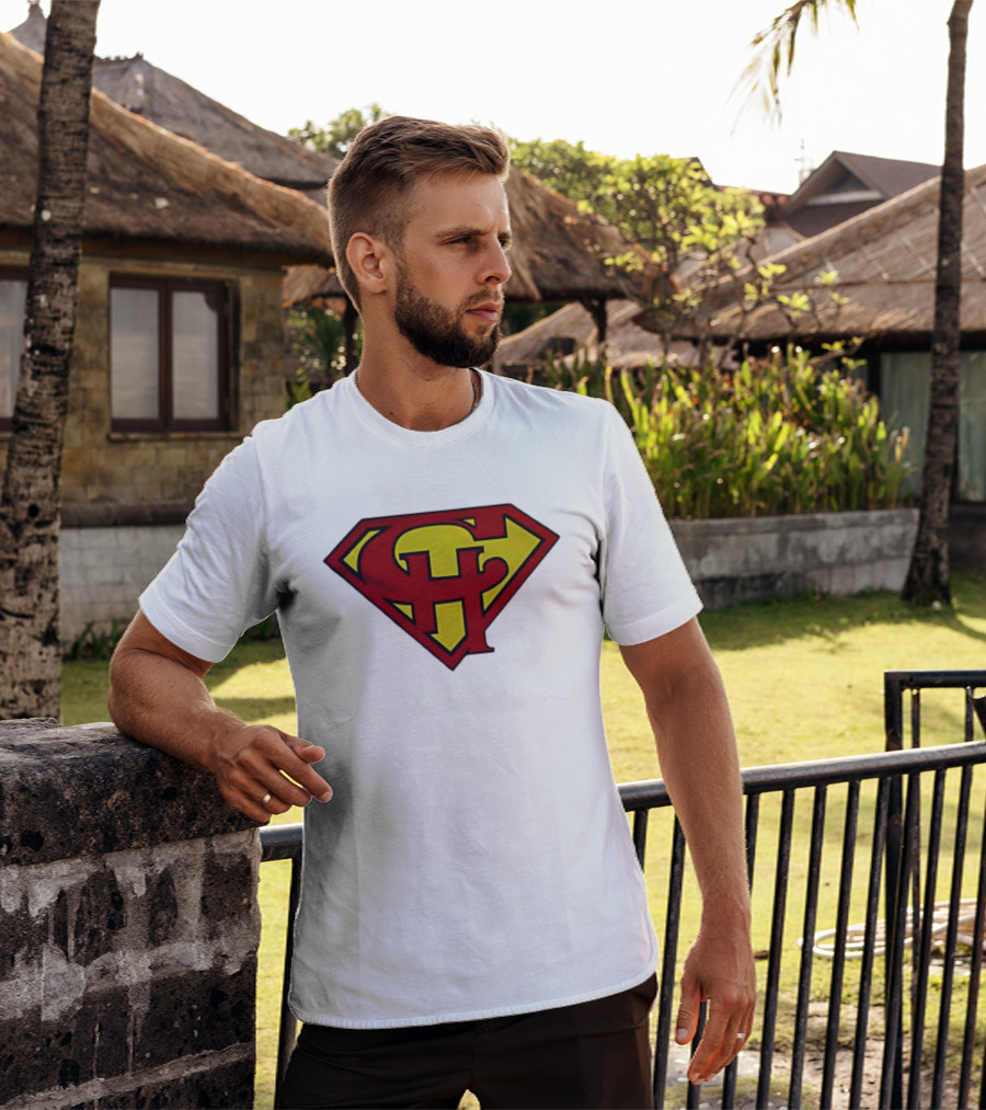 Superman Symbol CH Clark Kent Super Hero T-Shirt