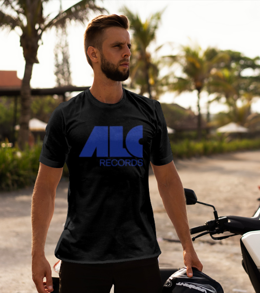 ALC Records Store Nouveau Black T-Shirt
