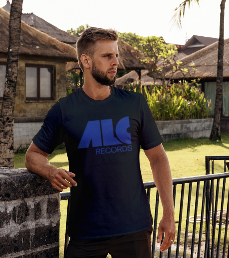 ALC Records Store Nouveau Black T-Shirt