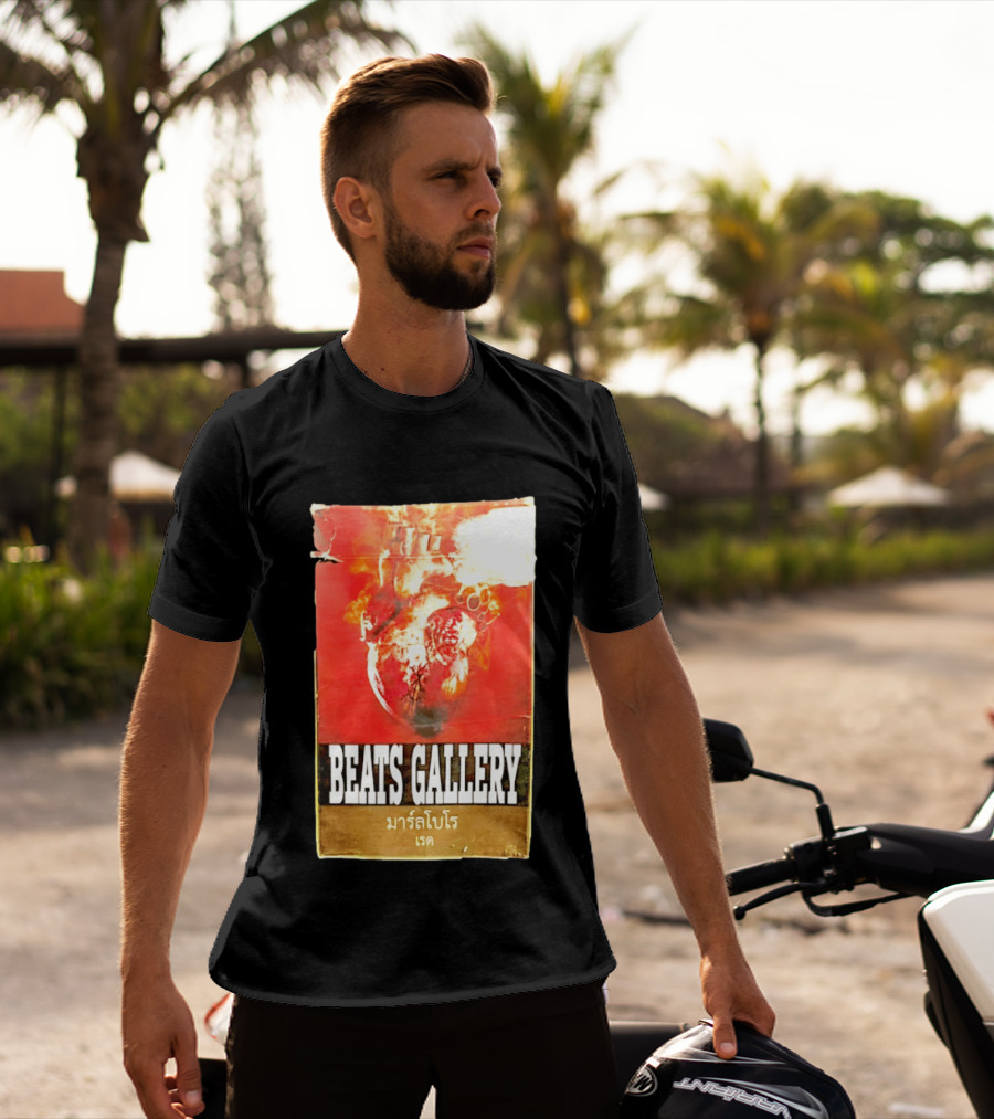 BEATS GALLERY Marlboro Red Anatomical Heart T-Shirt
