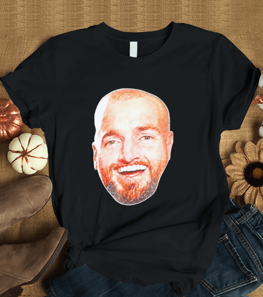 Post Malone Smiling Face Celebrity Image T-Shirt