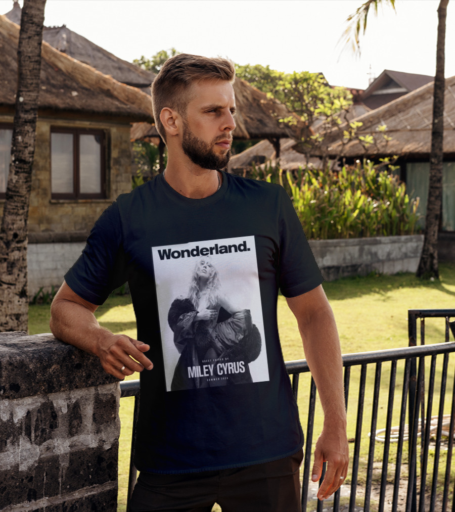 Wonderland Guest Edited By Miley Cyrus Summer 2026 T-Shirt