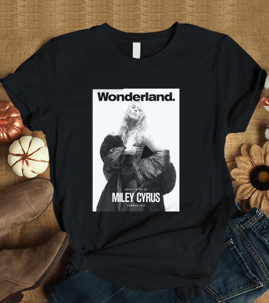 Wonderland Guest Edited By Miley Cyrus Summer 2026 T-Shirt