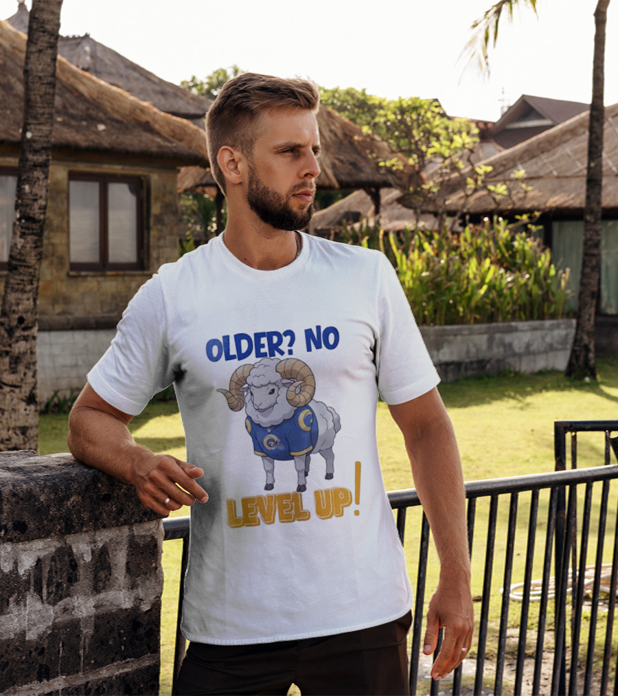 Los Angeles Rams X Pokemon 30th Anniversary Older No Level Up T-Shirt