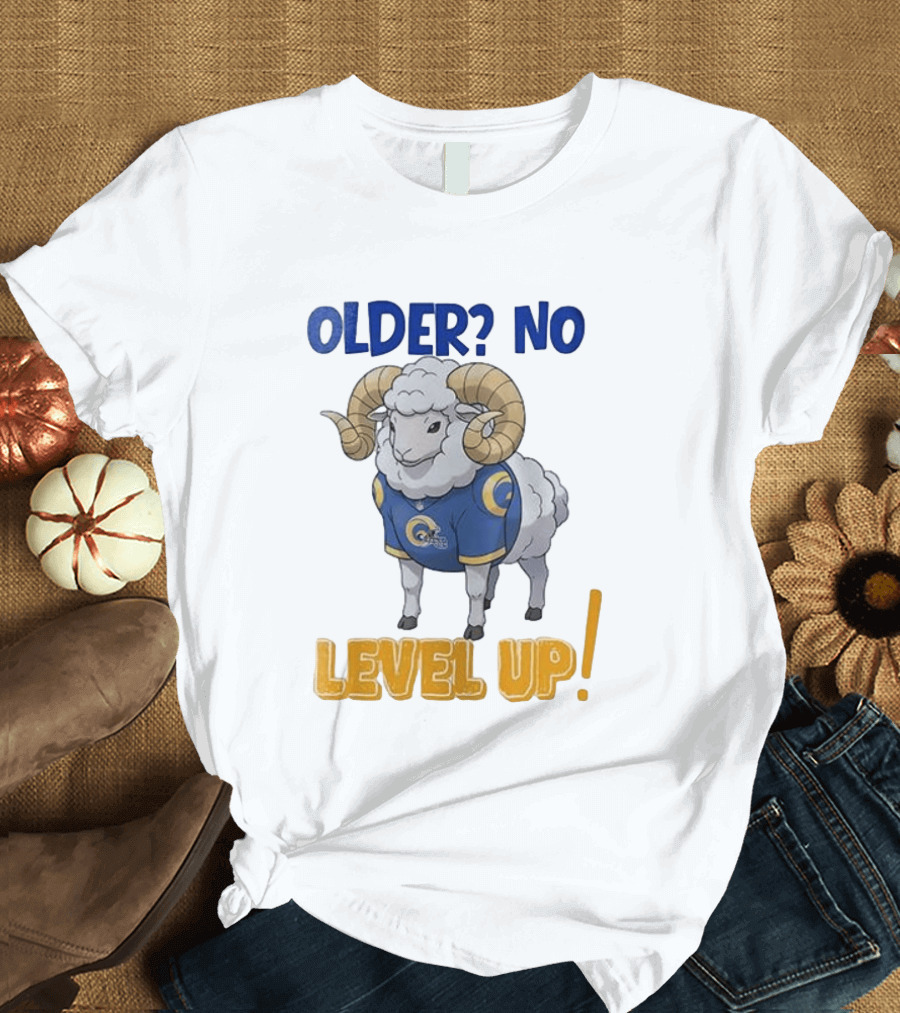 Los Angeles Rams X Pokemon 30th Anniversary Older No Level Up T-Shirt