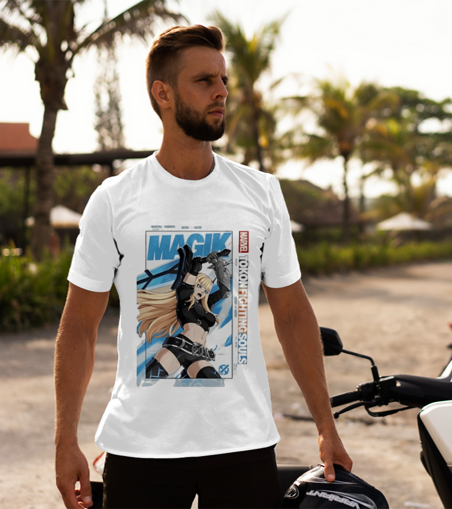 Magik Marvel Tokon Fighting Souls X Men T-Shirt