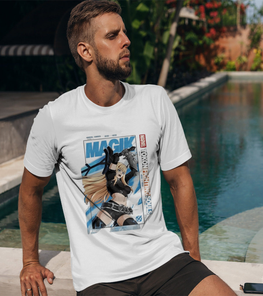 Magik Marvel Tokon Fighting Souls X Men T-Shirt