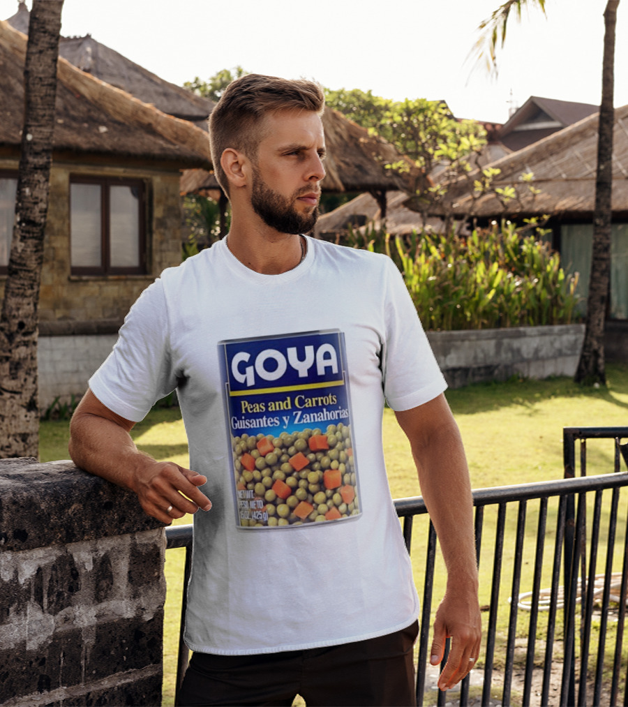 Goya Peas And Carrots Guisantes Y Zanahorias 15 Oz 425 G Canned Vegetable Mix T-Shirt