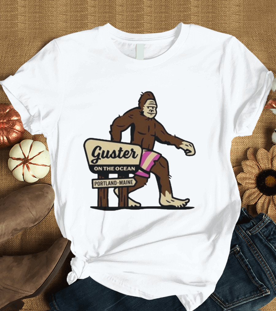 Guster On The Ocean Portland Maine Bigfoot 2026 T-Shirt