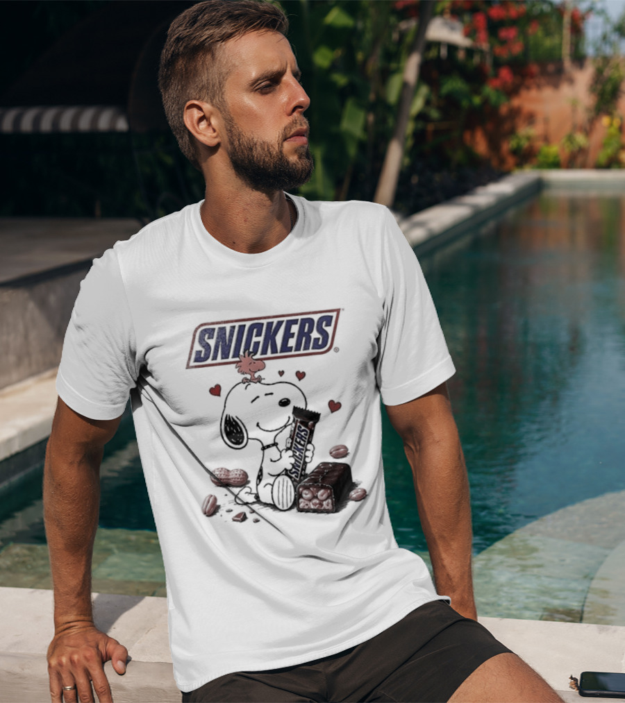 Peanuts Snoopy Woodstock Snickers You're Not You When Hungry T-Shirt