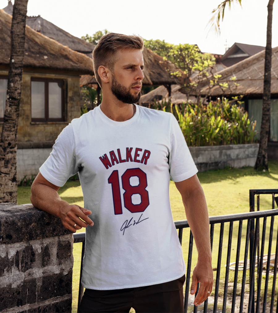 Walker 18 St Louis Cardinals Signature T-Shirt
