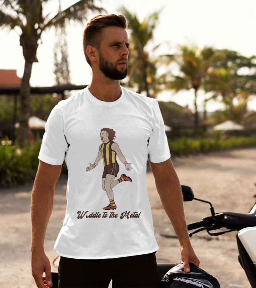 Weddle To The Metal Hawthorn Football Club Josh Weddle T-Shirt