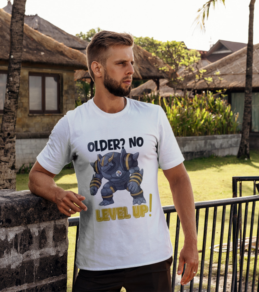 Pittsburgh Steelers X Pokémon 30th Anniversary Older No Level Up T-Shirt