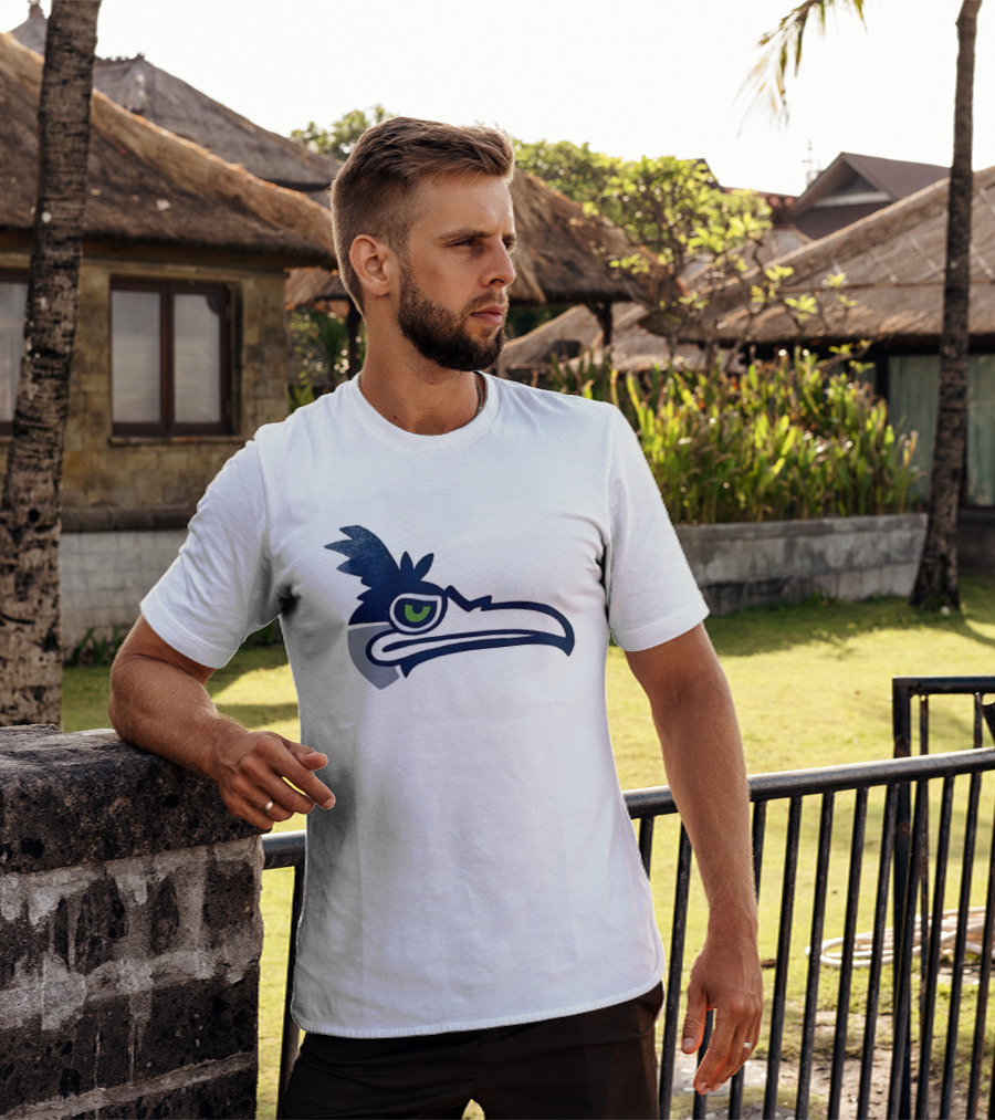 Seattle Seahawks Pokémon 30th Anniversary Older No Level Up T-Shirt