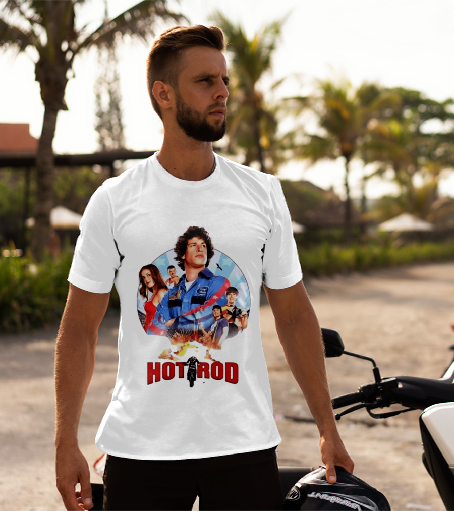Smack Destiny In The Face Hot Rod Movie Stuntman Comedy Cast T-Shirt