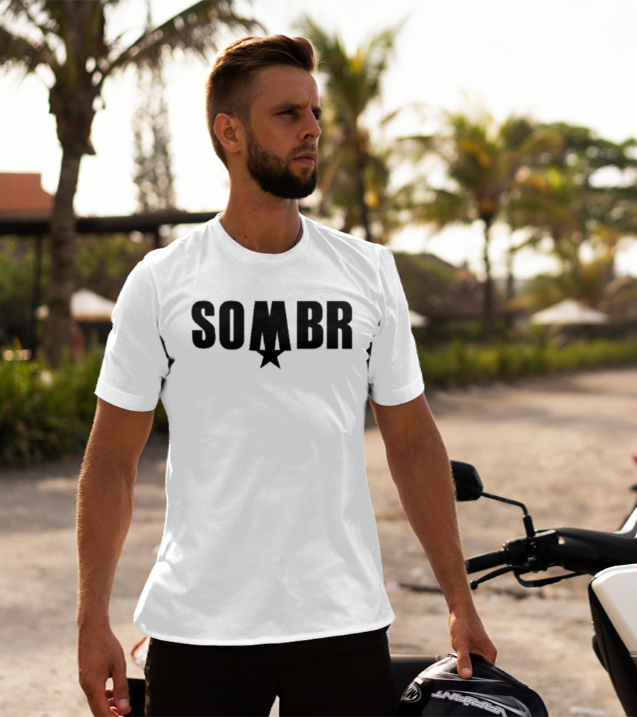 Sombr 2026 Star Icon Red Rocks Event T-Shirt