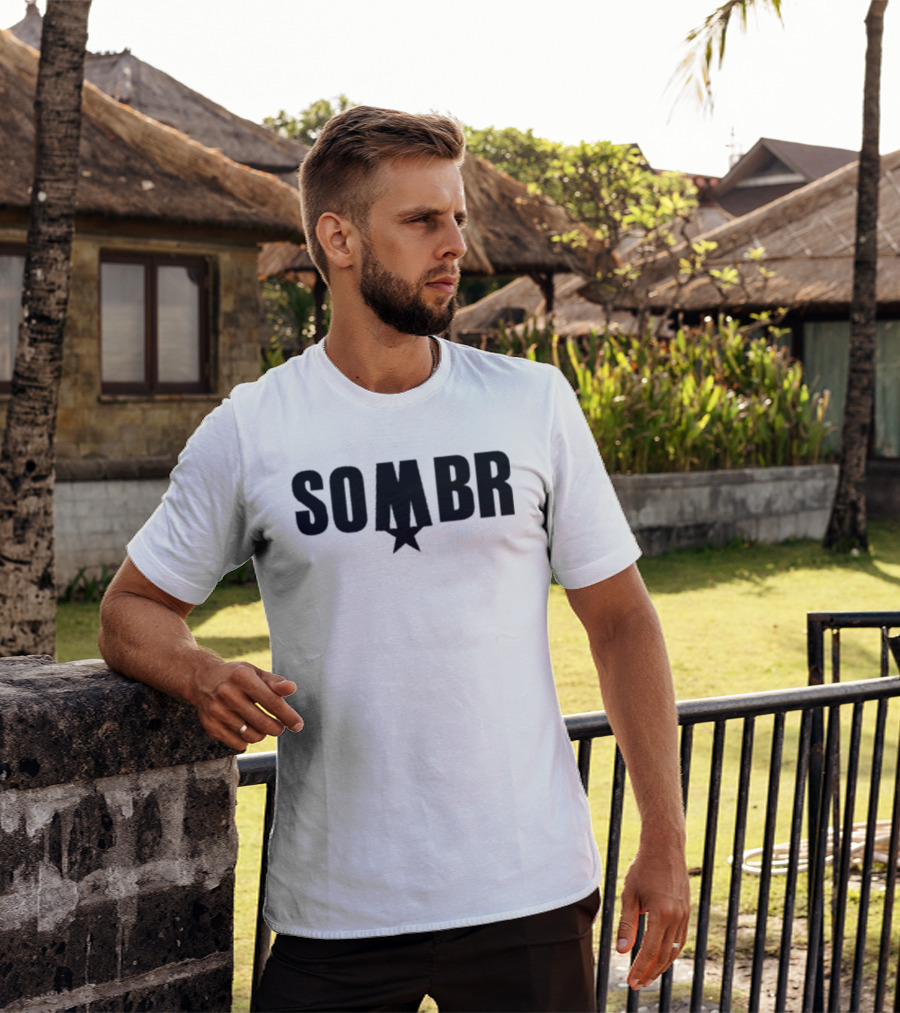Sombr 2026 Star Icon Red Rocks Event T-Shirt
