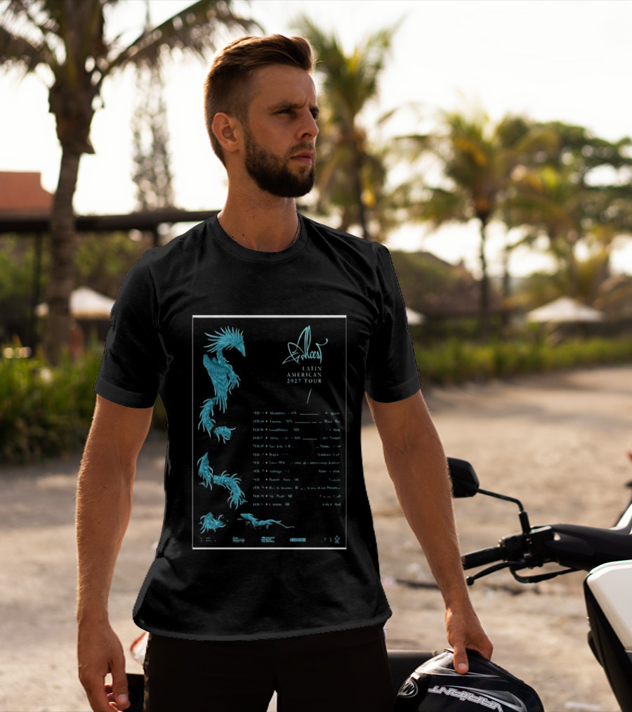 Alcest Latin American Tour 2027 Dates And Locations With Mythical Dragon T-Shirt