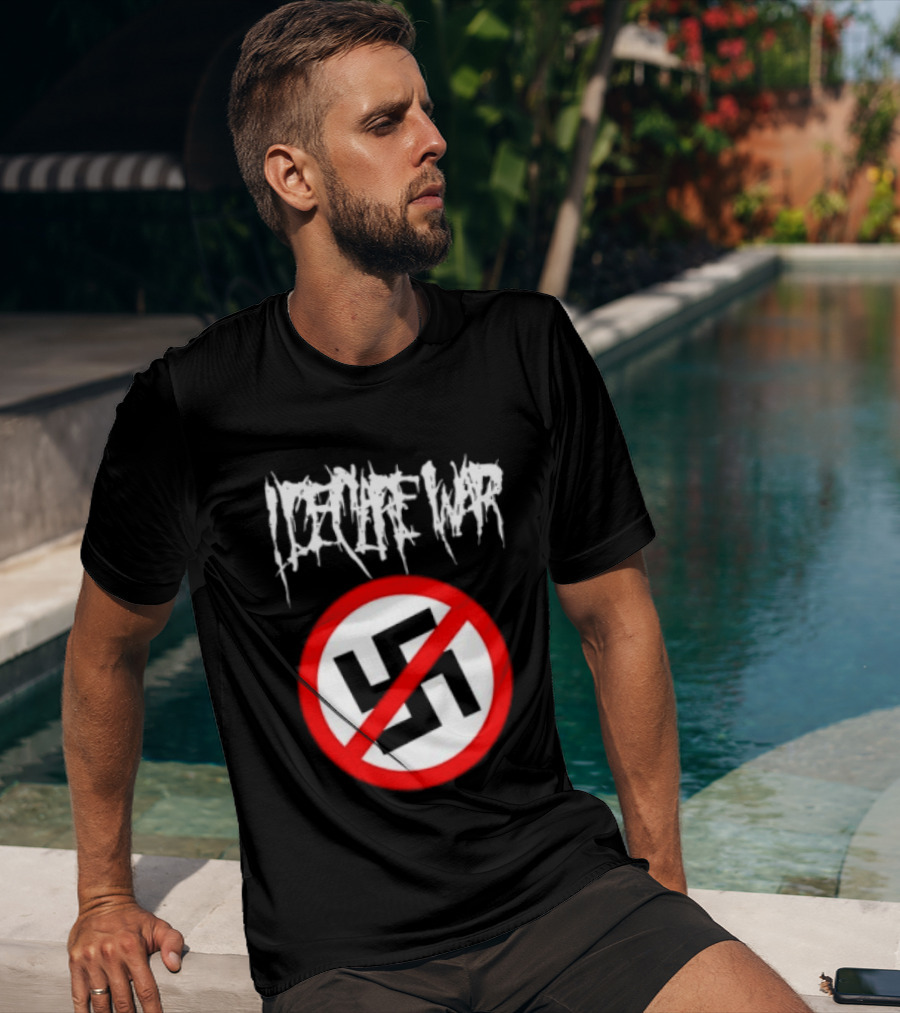 I Declare War Anti Nazi Symbol Graphic Merchnow Collection T-Shirt