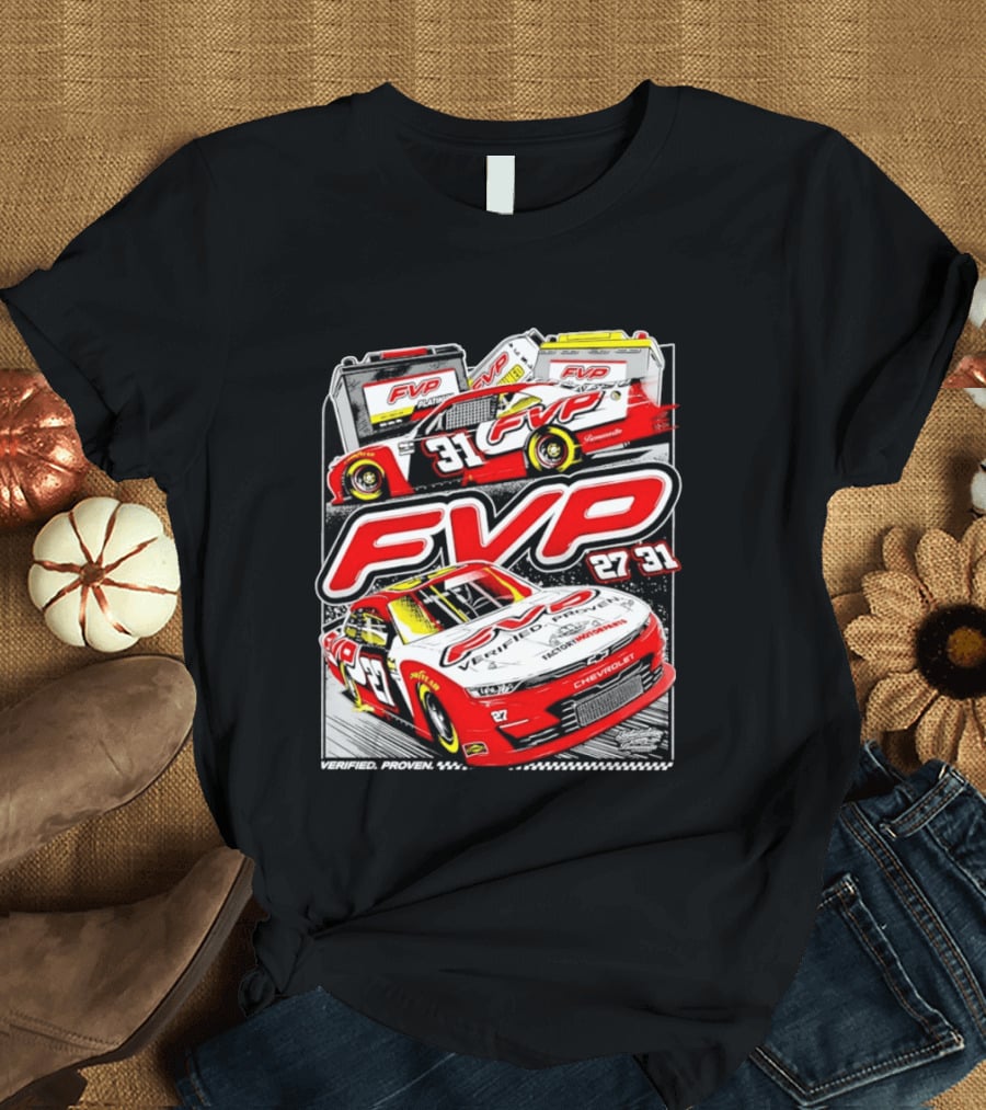 FVP Verified Proven Jordan Anderson Racing Chevrolet 27 31 T-Shirt