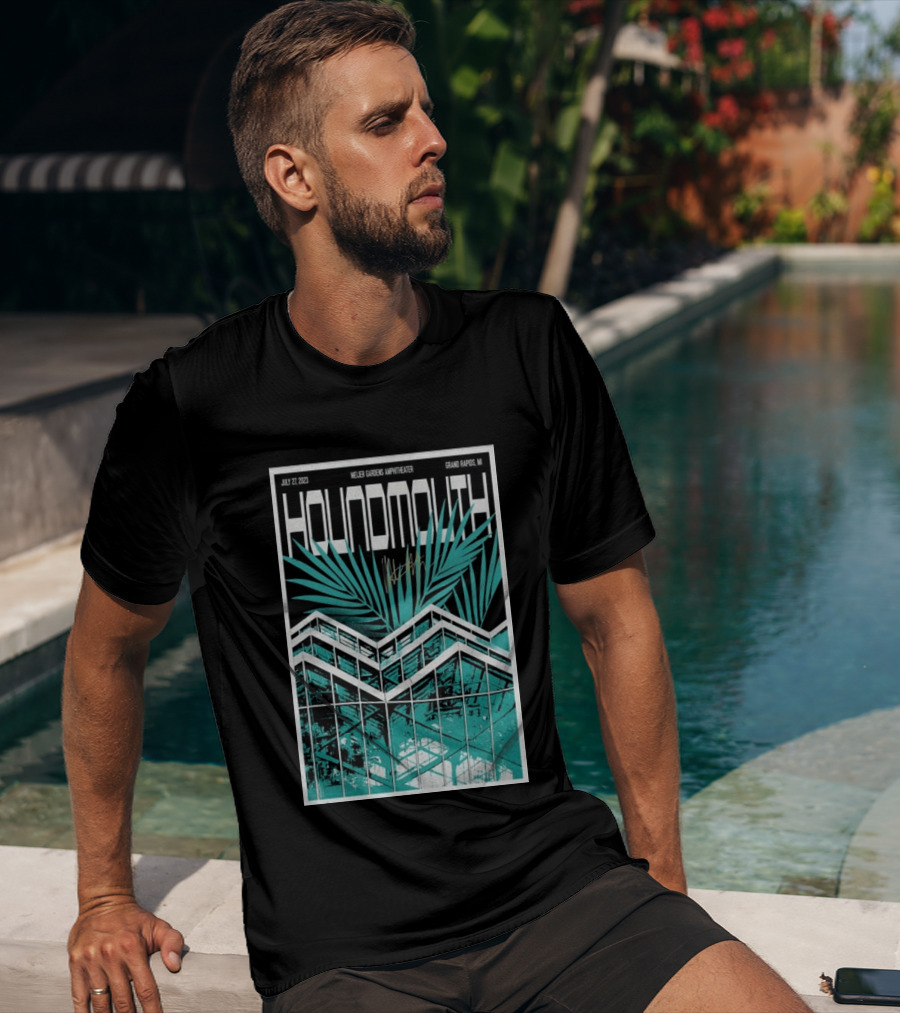 Houndmouth Meijer Gardens Amphitheater Grand Rapids July 27 2023 T-Shirt