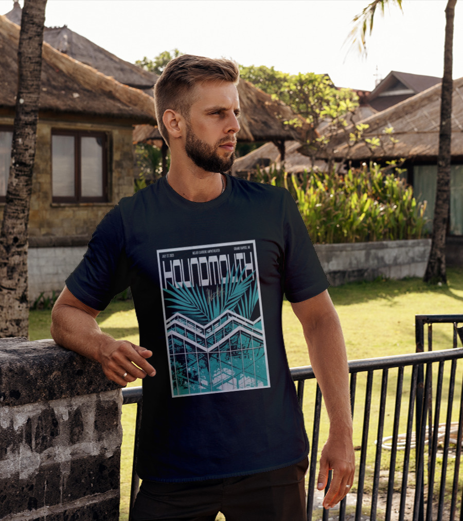 Houndmouth Meijer Gardens Amphitheater Grand Rapids July 27 2023 T-Shirt