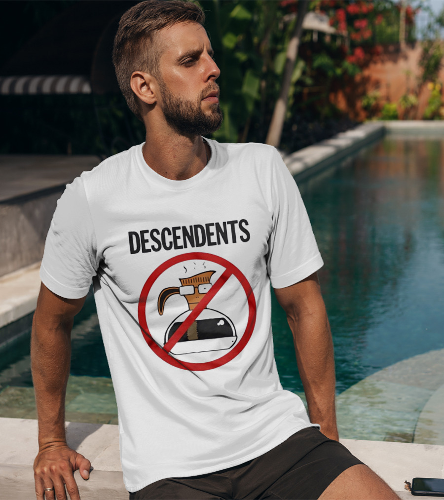 Descendents No Decaf Coffee Pot T-Shirt