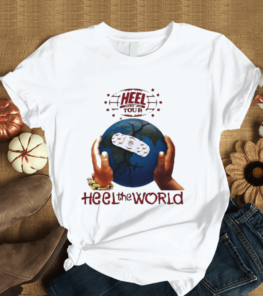 Westside Gunn Heel The World Tour Griselda Bandaged Earth And Hands T-Shirt