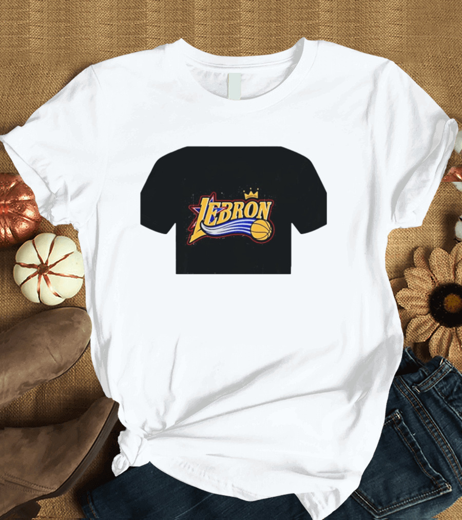 Lebron Crown Star Basketball Philly Sports T-Shirt