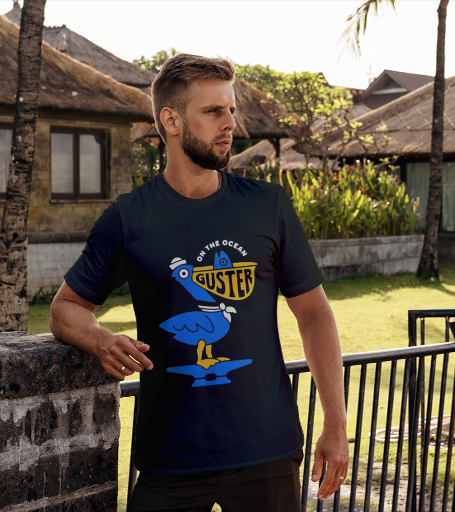 Guster On The Ocean 2026 Tour Pelican Sailor T-Shirt