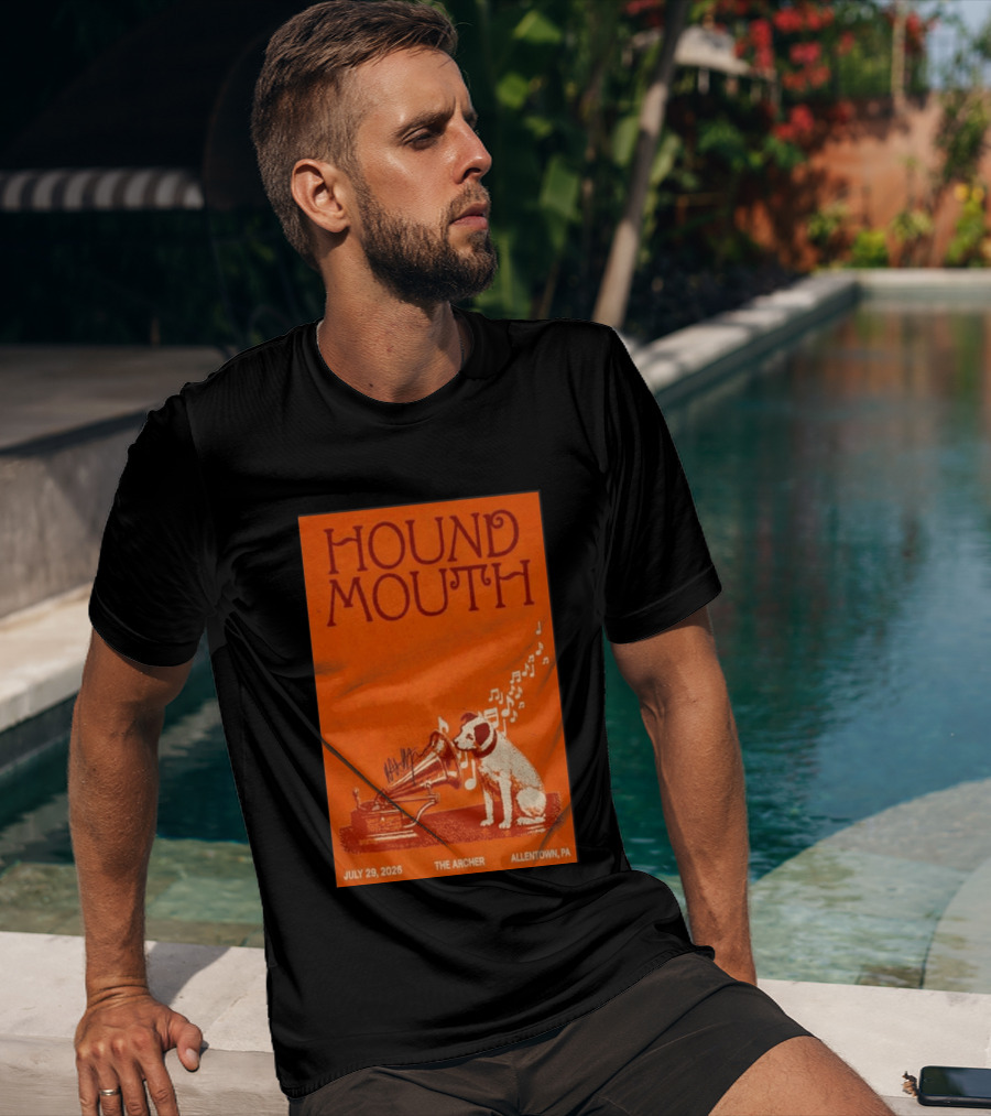 Houndmouth Allentown Pennsylvania Concert July 29 2026 The Archer T-Shirt