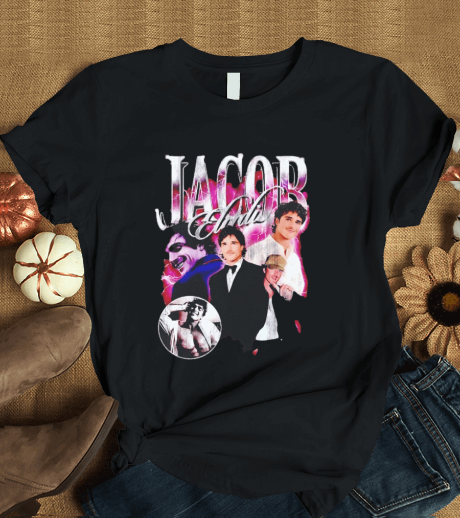 Jacob Elordi Collage Joker Suit Hat Aesthetic T-Shirt