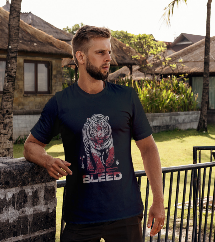 Milestone Store The Amity Affliction White Tiger Blood Bleed T-Shirt