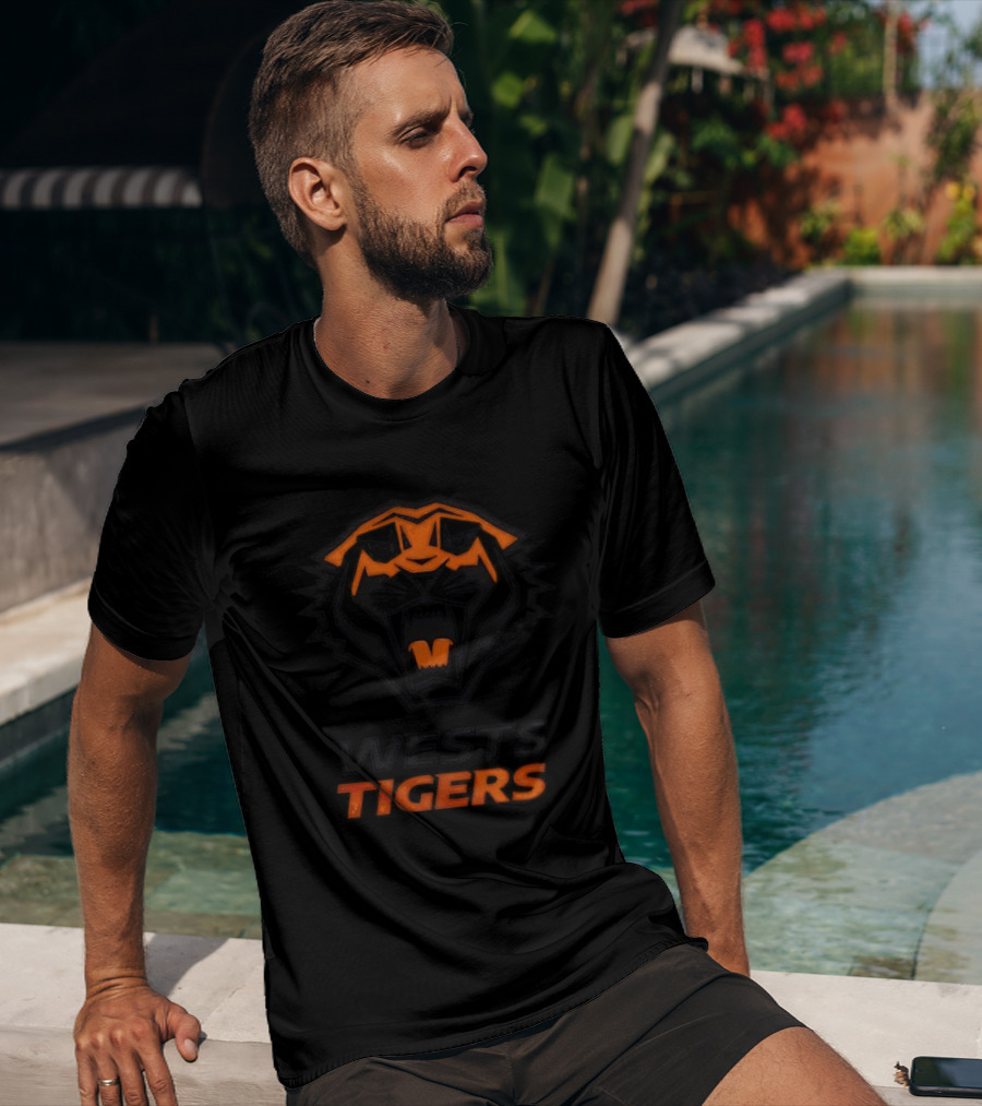 Wests Tigers Season Launched Bold Team T-Shirt