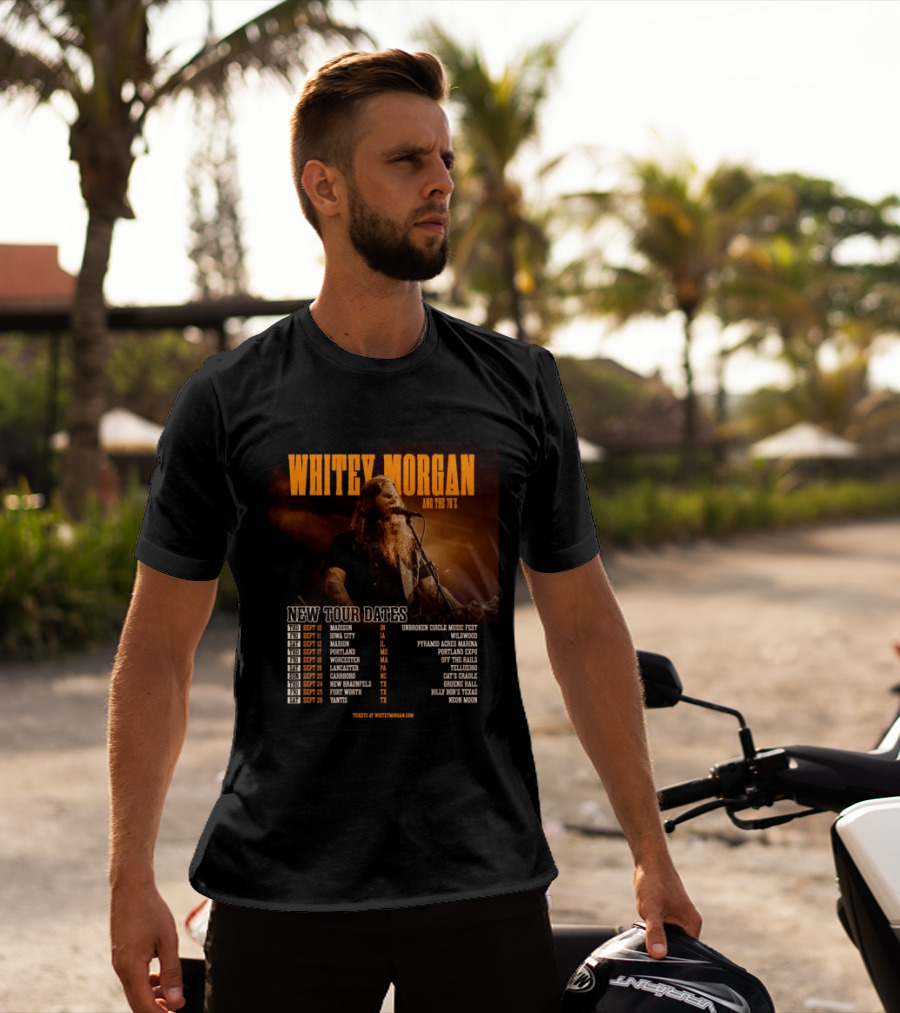 Whitey Morgan And The 78's New Tour Dates 2026 Concert Schedule T-Shirt