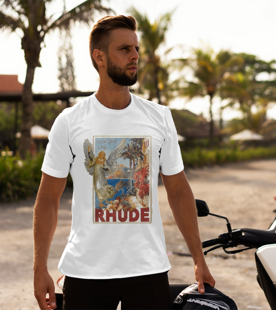 2 Chainz Rhude With Gods Help Angel Scenic Landscape T-Shirt