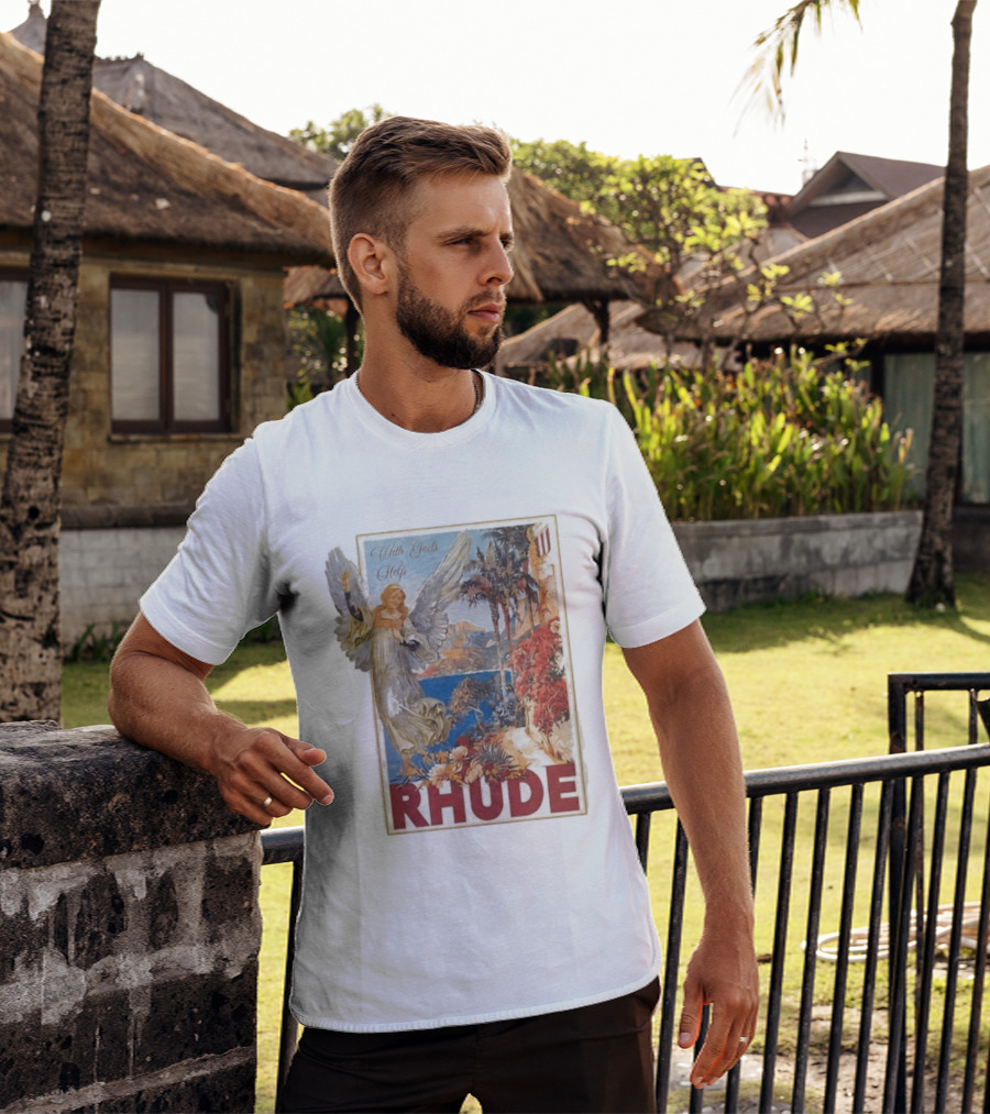 2 Chainz Rhude With Gods Help Angel Scenic Landscape T-Shirt
