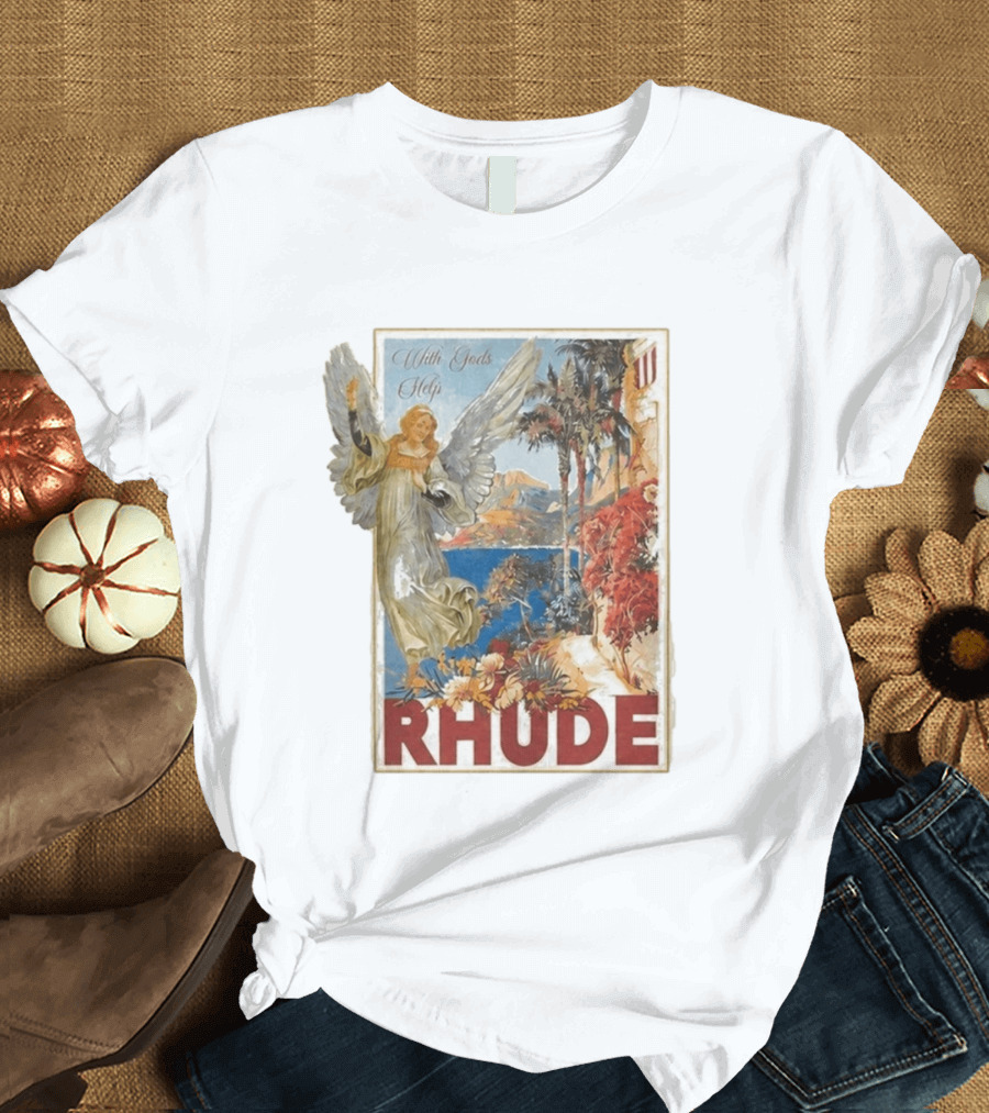 2 Chainz Rhude With Gods Help Angel Scenic Landscape T-Shirt