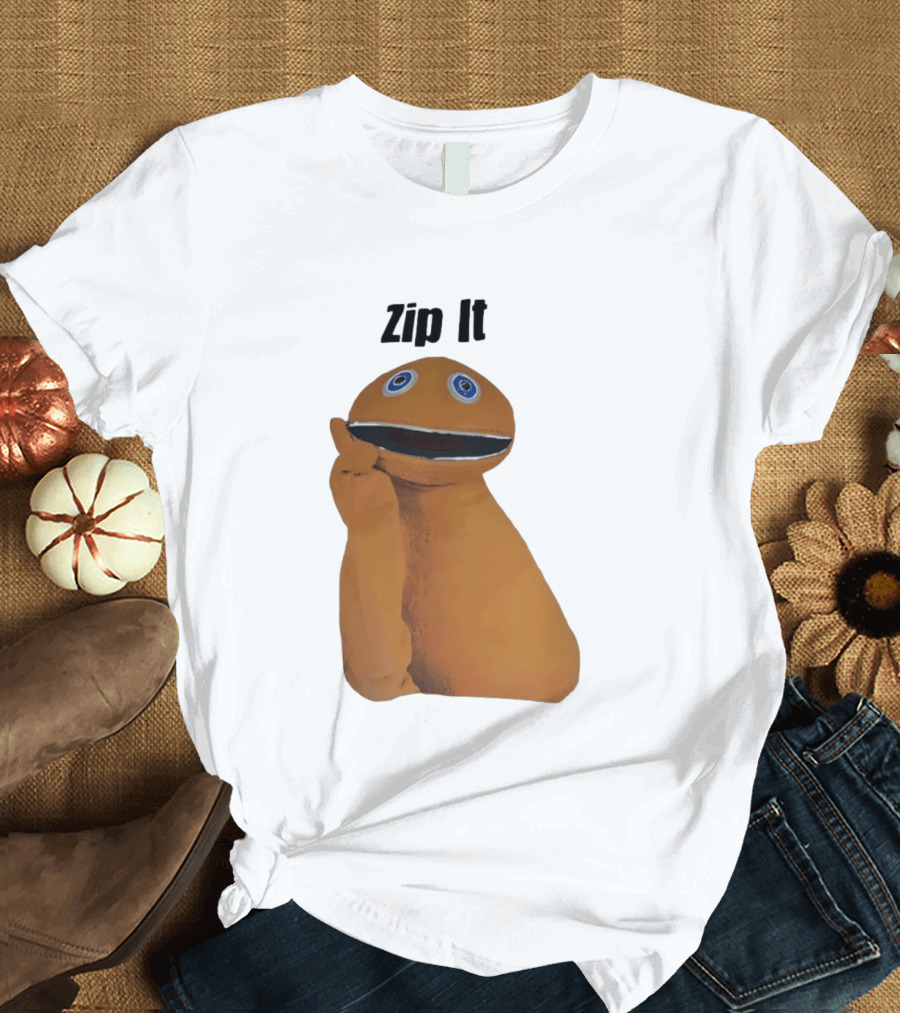 Rainbow Zippy Zip It Character From Thames TV Classic Show T-Shirt