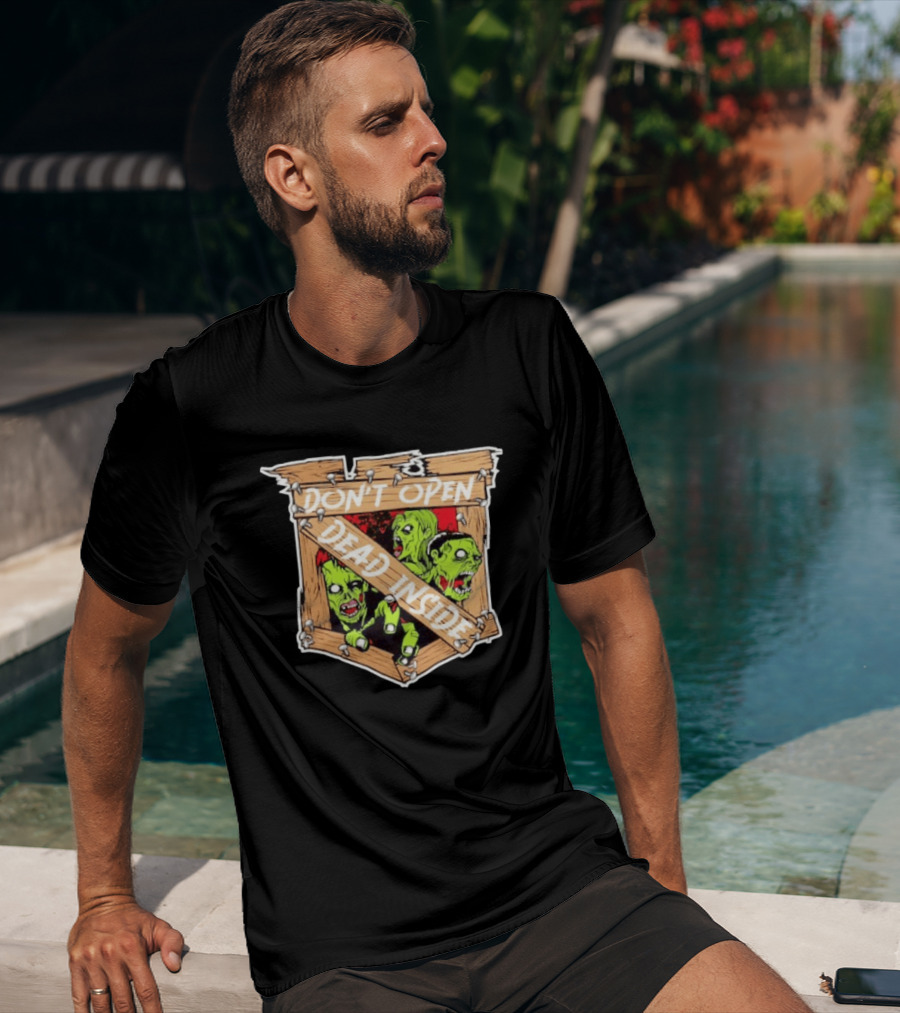 New York Rangers Halloween Don't Open Dead Inside Zombie T-Shirt