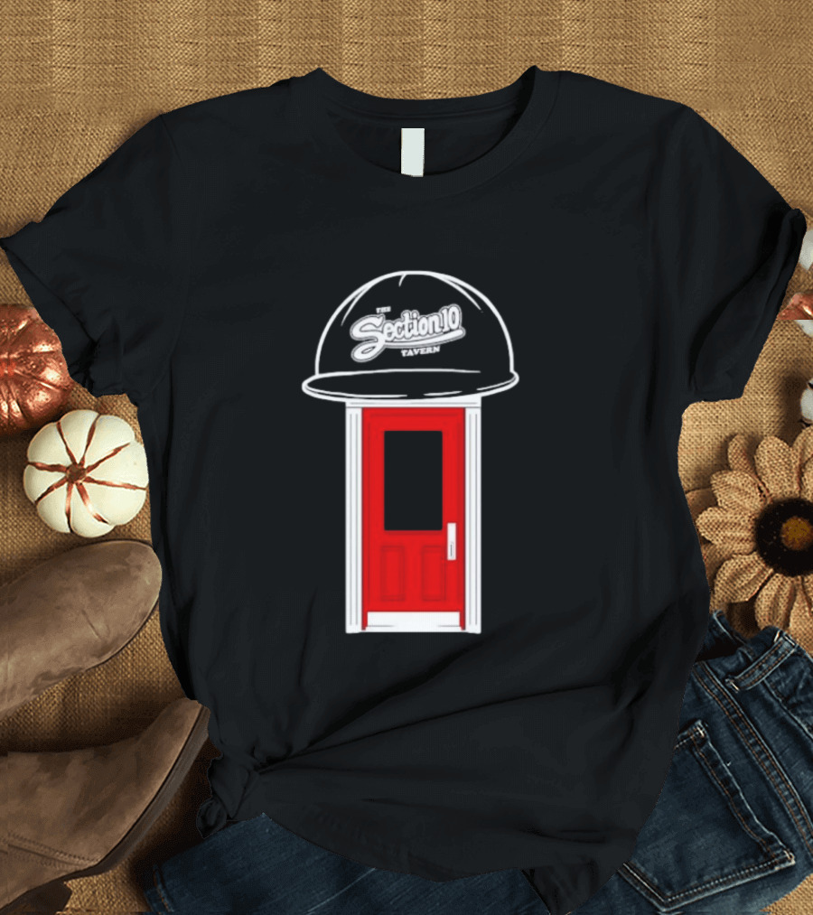 The Section 10 Tavern Red Door Boston Red Sox Fenway Park Baseball T-Shirt