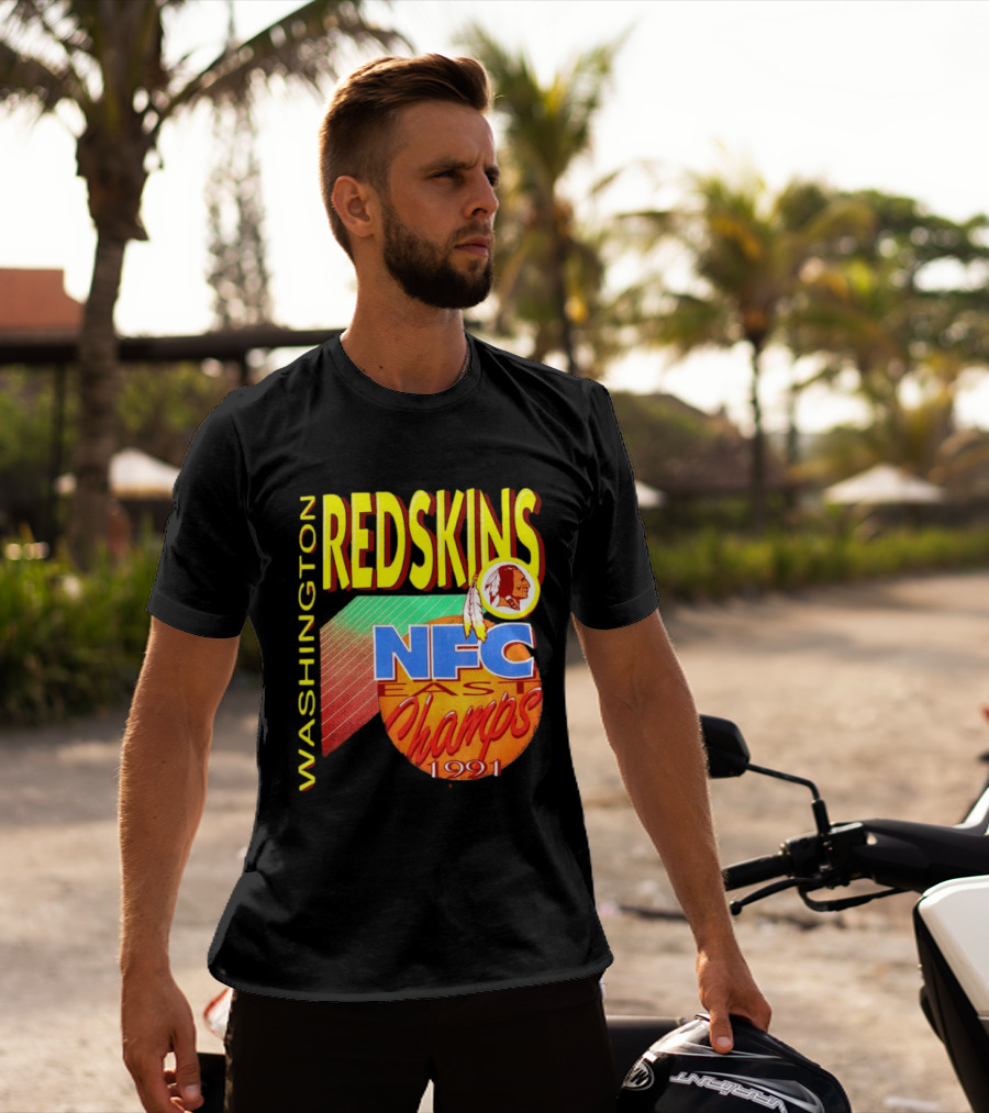 Washington Redskins NFC East Champs 1991 T-Shirt