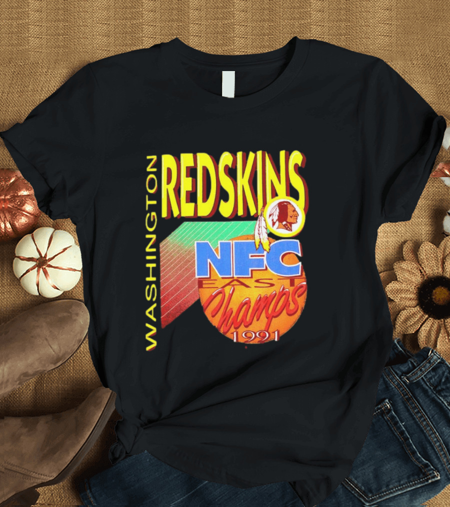 Washington Redskins NFC East Champs 1991 T-Shirt