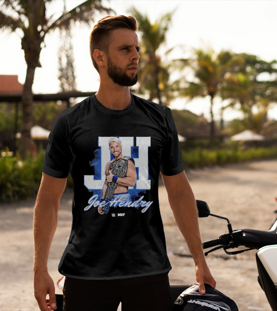 JH Joe Hendry WWE Superstar Officially Licensed Merchandise T-Shirt